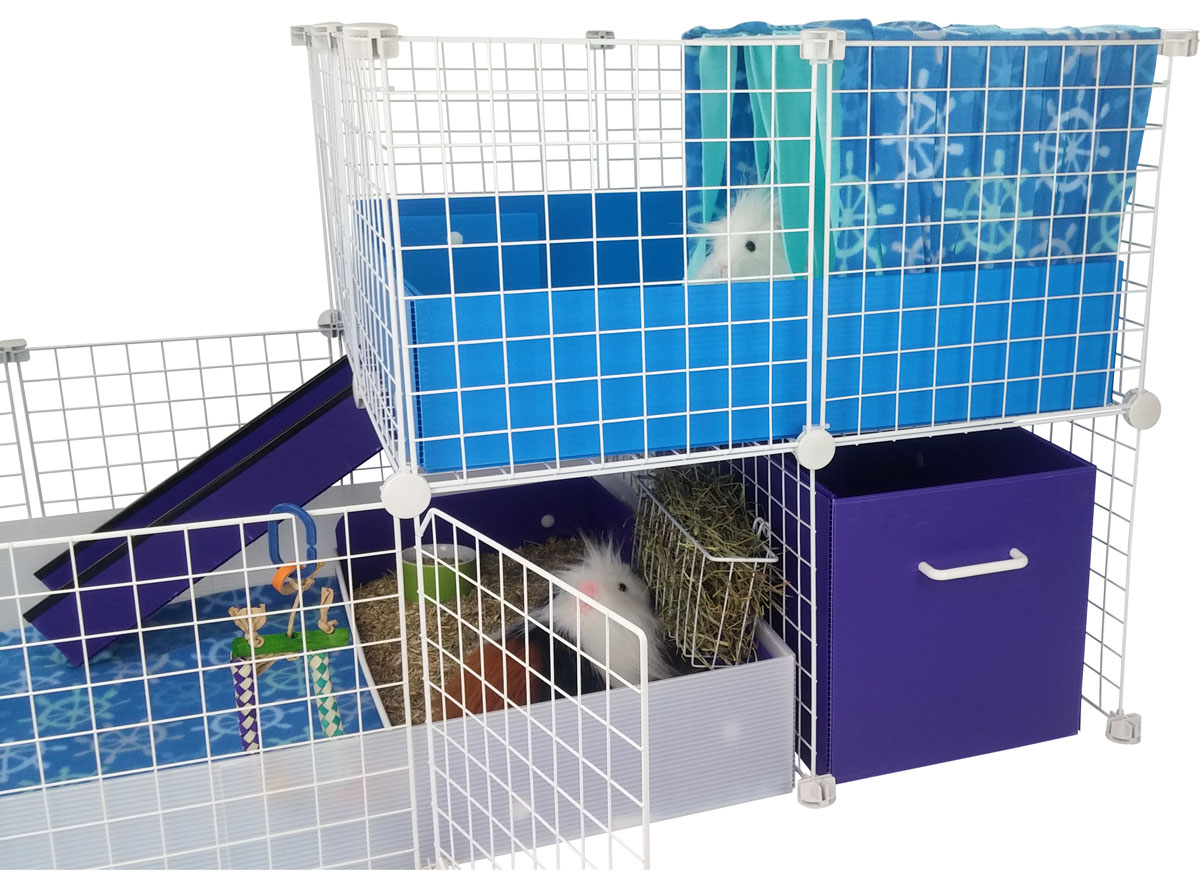 C&C Cage with Swing Grids from Guinea Pig Cages Store
