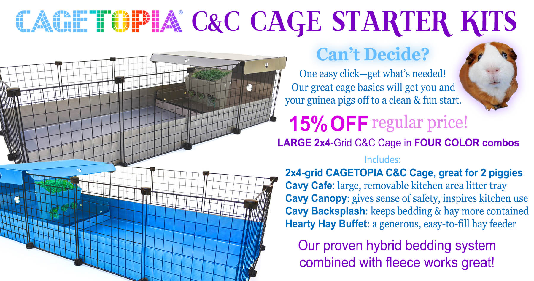 Cagetopia Starter Kit promotion overview