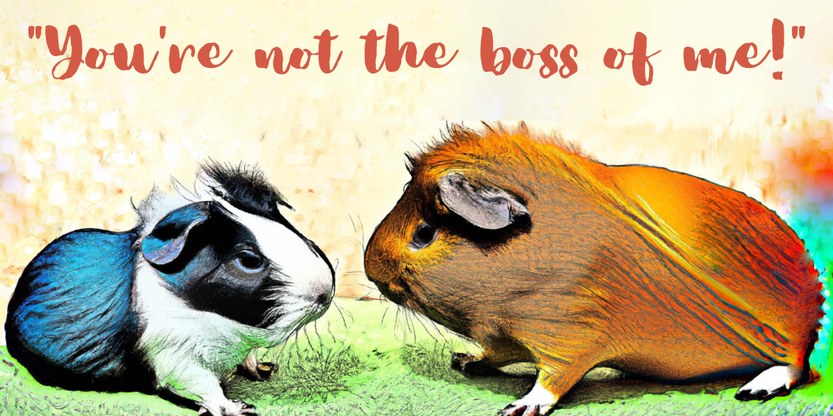 guinea pig not the boss