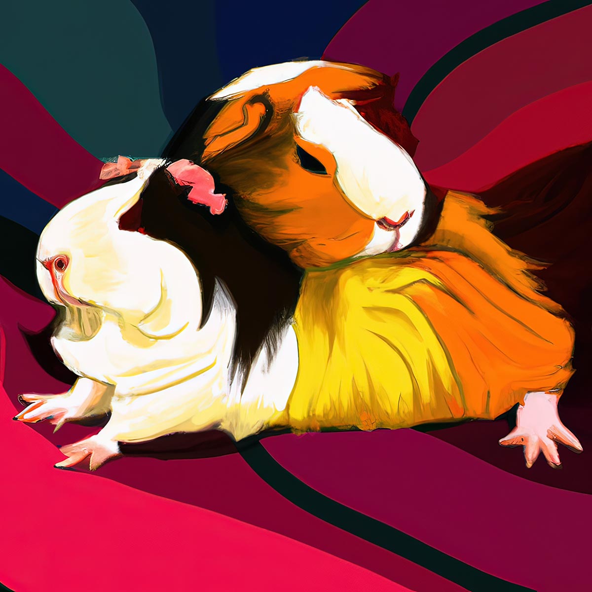 Guinea pig Illustration from CavyArt
