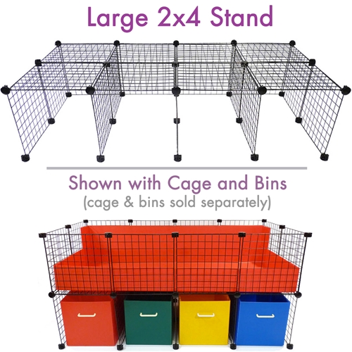 Cage Storage Bin Set for Small C&C Cage – Guinea Pig Cage Company