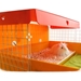 Kitchen Suite for C&C Cages, includes Cavy Cafe, Canopy and Backsplash by Cagetopia
