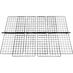 Small Flip-Fold cover for Cagetopia C&C Guinea Pig cage 2x3 grids