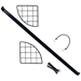 French Door Kit - End Wall - GRID-FRENCHDOORKIT-END