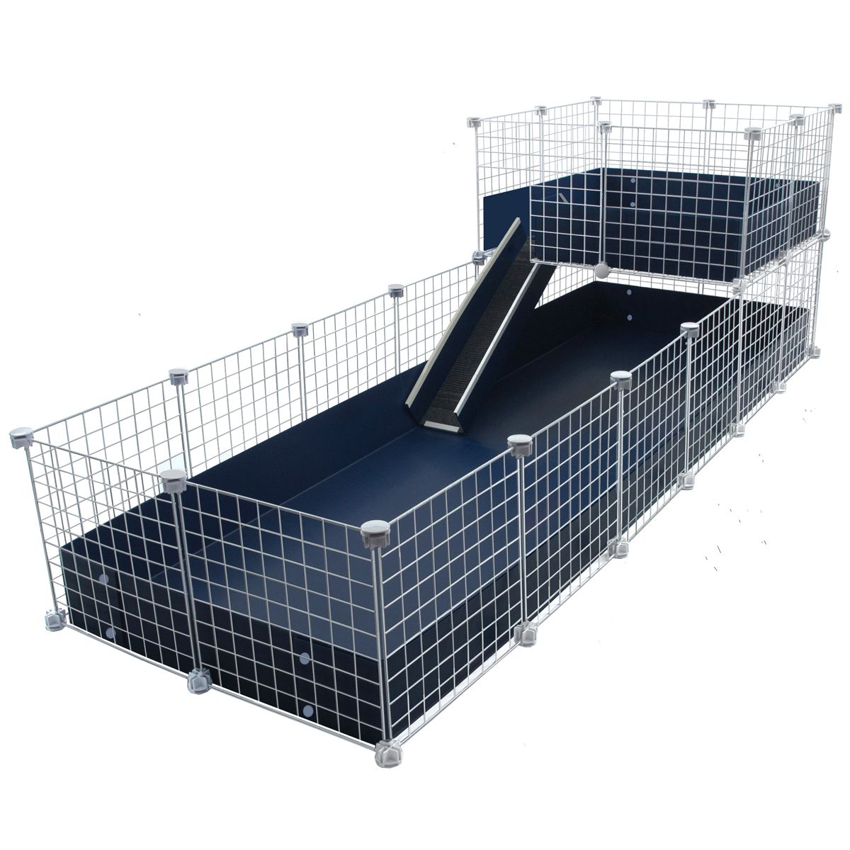 Cagetopia Jumbo with a Wide Loft, 2x6 grids