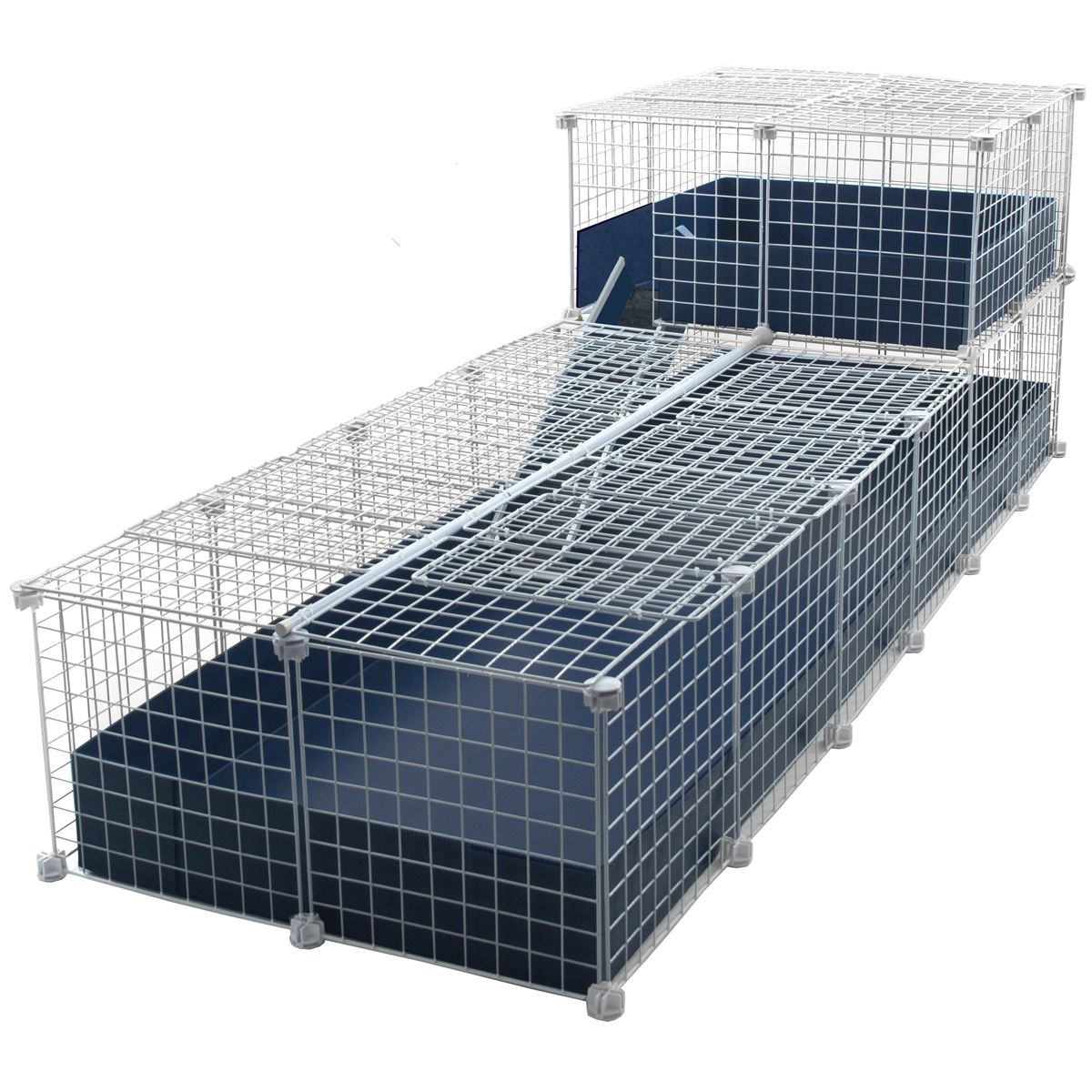 Deluxe Covered Jumbo C&C Guinea Pig Cage