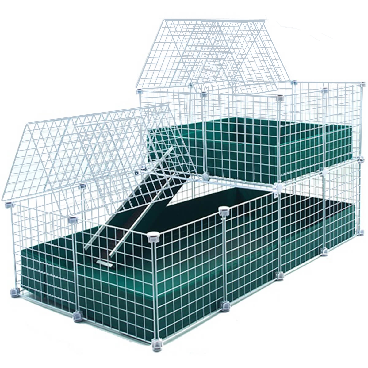 2 floor guinea pig cages