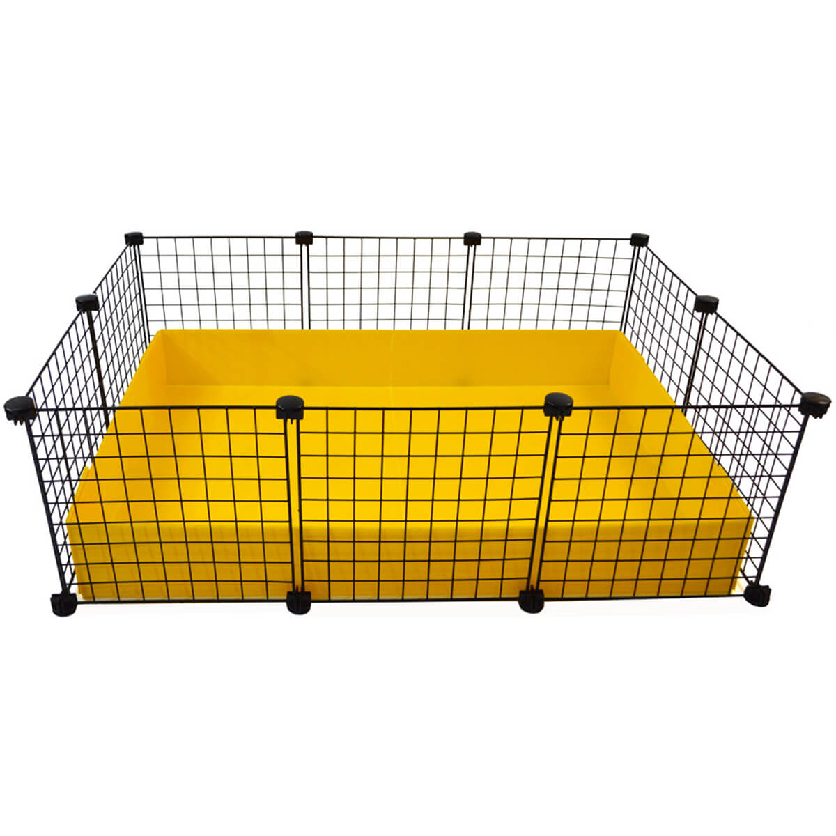 Small NEW Cube & Coroplast Guinea Pig Cage 2x3 Grid C&C 