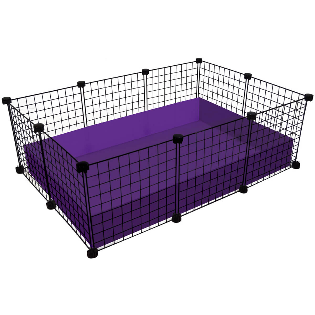 Small (2x3 Grid) C&C Cage for guinea pigs made by Cagetopia